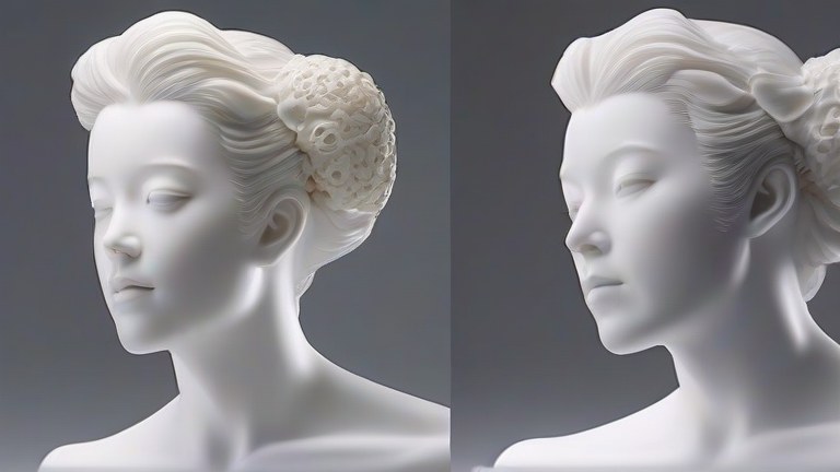 Tech Meets Art: AI & 3D Printing for Porcelain Sculptures