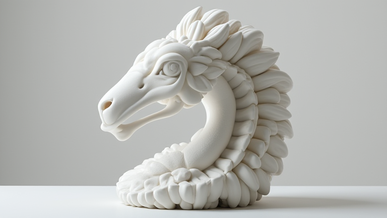Tech Meets Art: 3D Printing & AI in Porcelain Sculpture